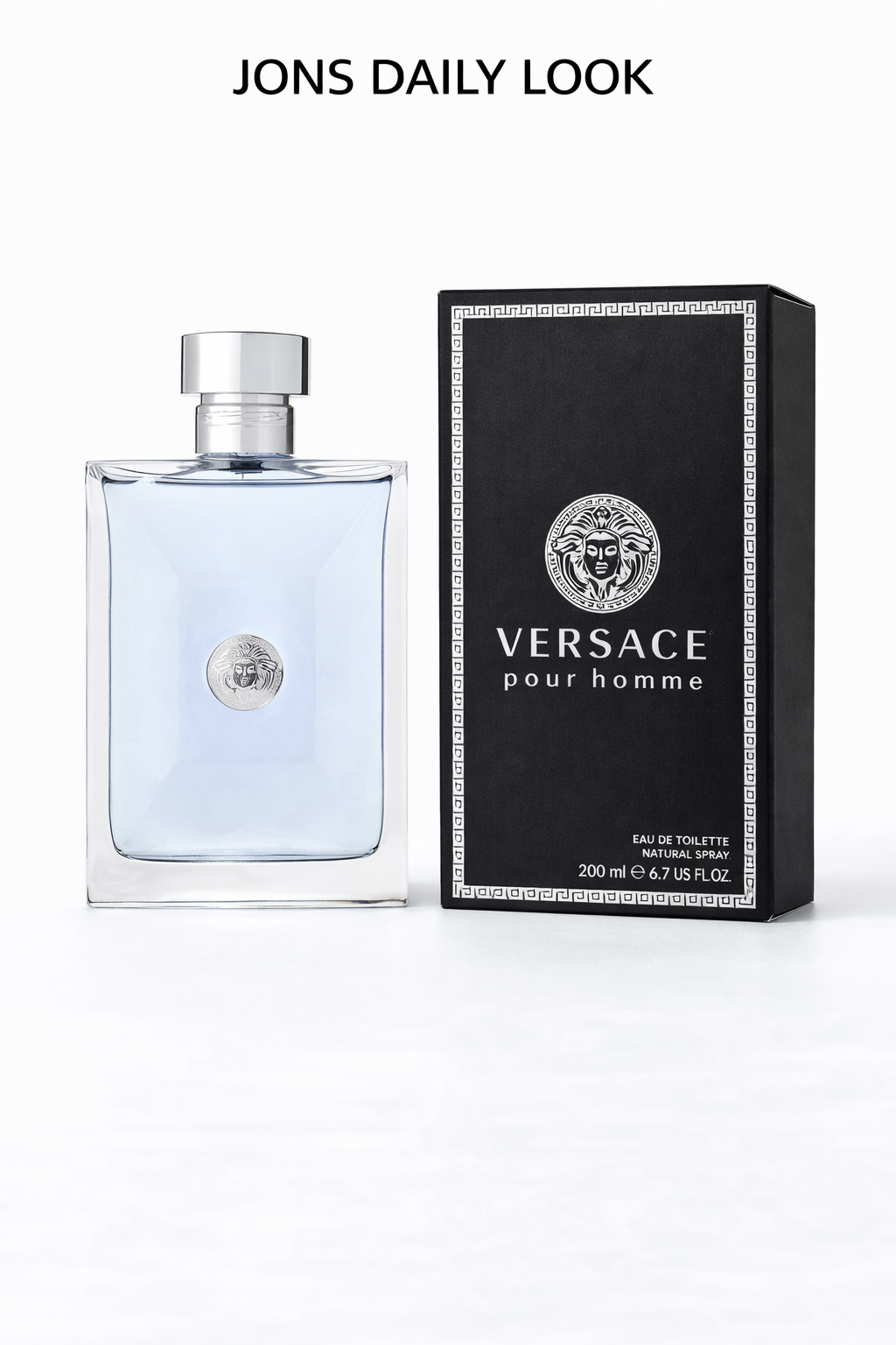 Versace Men's Perfume 200ml Classic Eponymous Woody Fragrance for Boys Men's Fragrance