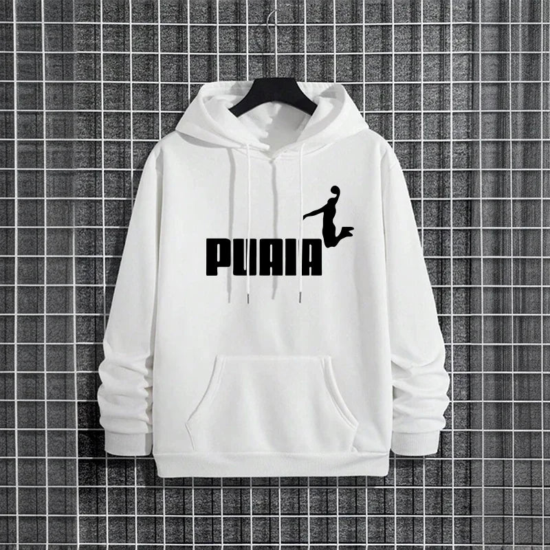 Men Hooded Sweatshirt and Sweatpants for Cold Weather Tracksuit