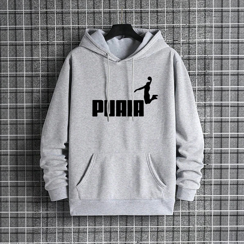 Men Hooded Sweatshirt and Sweatpants for Cold Weather Tracksuit