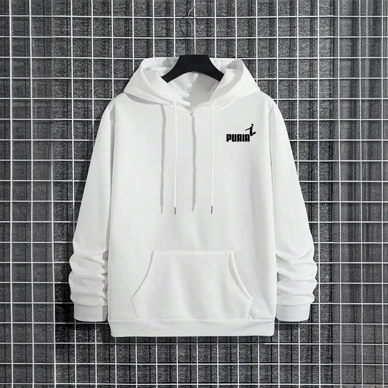 Men Hooded Sweatshirt and Sweatpants for Cold Weather Tracksuit